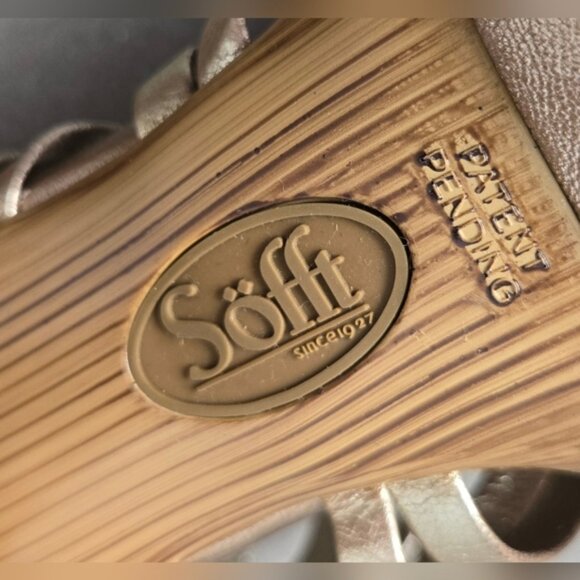 Sottf Strappy Metallic Gold  Gladiator Stappy Heels - Picture 15 of 15